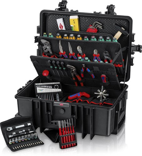Load image into Gallery viewer, Knipex gereedschapskoffer robust45 move mechanica | 90-delig - 002137m