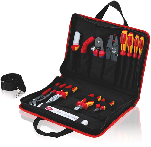Load image into Gallery viewer, Knipex gereedschapstas compact elektro | 14-delig - 00 21 11