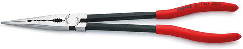 Load image into Gallery viewer, Knipex montagetang | gegolft grijpprofiel | kunststof bekleed | zwart geatramenteerd | lengte 280 mm - 28 71 280 sb