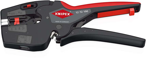 Load image into Gallery viewer, Knipex nexstrip® multitool voor elektriciens | antislip kunststof bekleding | lengte 190 mm - 12 72 190 sb
