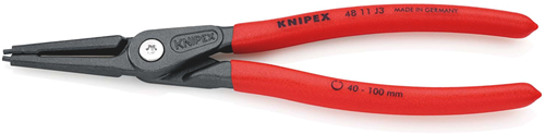 Load image into Gallery viewer, Knipex precisie-borgveertang voor binnenringen in boringen | anti-slip kunststof bekleed - 48 11 j3