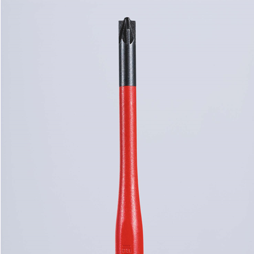 Load image into Gallery viewer, Knipex schroevendraaier (slim) plusminus pozidriv® | geïsoleerde meercomponenten-greep | vde-gekeurd - 98 25 01 sls