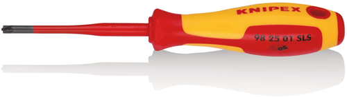 Load image into Gallery viewer, Knipex schroevendraaier (slim) plusminus pozidriv® | geïsoleerde meercomponenten-greep | vde-gekeurd - 98 25 01 sls