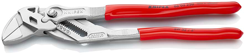 Load image into Gallery viewer, Knipex sleuteltang | 250 mm lengte | tang en schroefsleutel in eén | kunststof bekleed | verchroomd - 86 03 250 sb