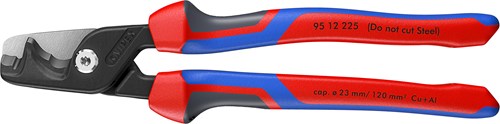 Load image into Gallery viewer, Knipex stepcut xl serie - kabelschaar - 225mm - ergonomisch - voor koper en aluminium