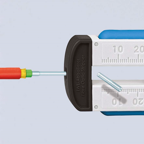Load image into Gallery viewer, Knipex stripgereedschap voor glasvezelkabel | lengte 190 mm - 12 85 110 sb