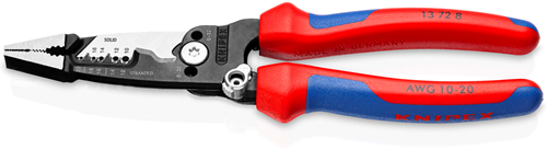 Load image into Gallery viewer, Knipex wirestripper multifunctionele tang | voor elektricien | amerikaans model | meer-componentengrepen - 13 72 8