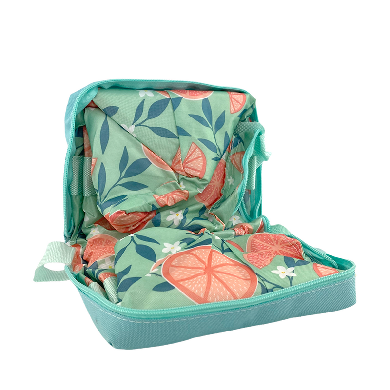 Afbeelding laden in galerijviewer, Koeltas fruit groen 16l 35x21x40cm