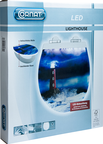 Load image into Gallery viewer, Cornat wc-bril mdf light house sc - ksdsc361