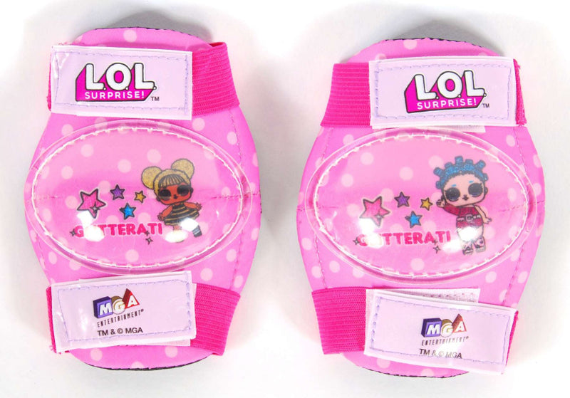 Load image into Gallery viewer, L.o.l. surprise! 6-delige Skatebescherming 51 55 cm Roze