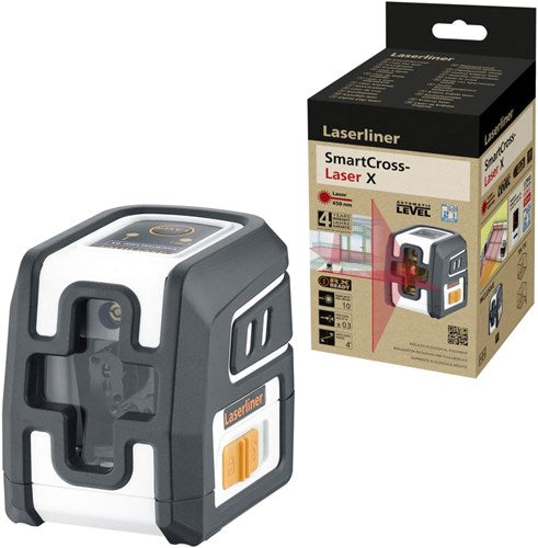 Load image into Gallery viewer, Laserliner smartcross-laser kruislijnlaser x rood - 036.735e