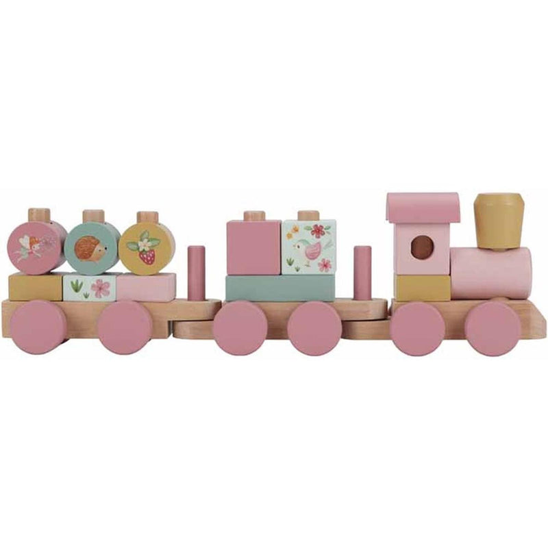 Load image into Gallery viewer, Little dutch fairy garden blokkentrein fsc