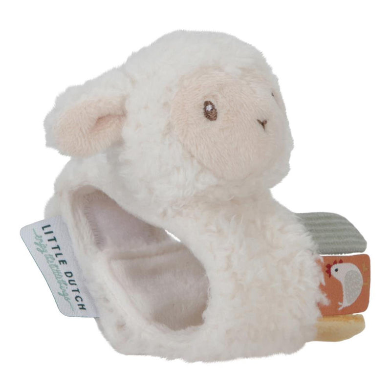 Load image into Gallery viewer, Little dutch little farm polsrammelaar schaap