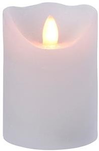 Afbeelding laden in galerijviewer, Enzo led flakkerkaars 7x9cm wit - 5509400
