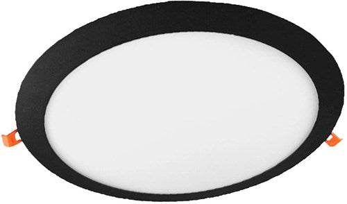 Afbeelding laden in galerijviewer, Enzo led panel downlight 24w 3000k incl. driver zwart - led2650