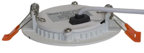 Afbeelding laden in galerijviewer, Enzo led panel downlight 3w 3000k incl. driver wit - led2601
