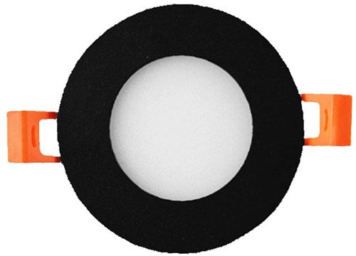 Afbeelding laden in galerijviewer, Enzo led panel downlight 3w 4000k incl. driver zwart - led2602