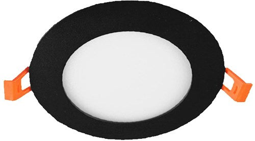 Afbeelding laden in galerijviewer, Enzo led panel downlight 9w 4000k incl. driver zwart - led2622