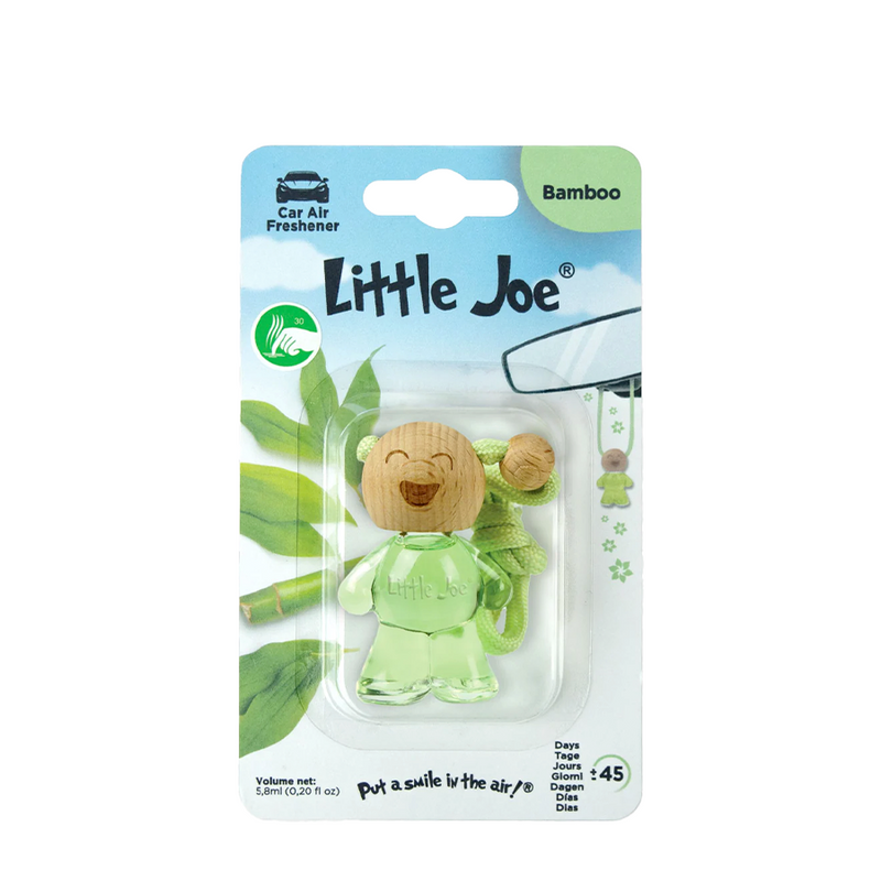Afbeelding laden in galerijviewer, Little joe car air freshener glass bottle bamboo