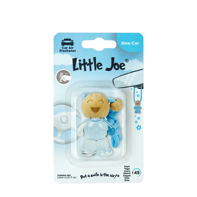 Afbeelding laden in galerijviewer, Little joe car air freshener glass bottle new car