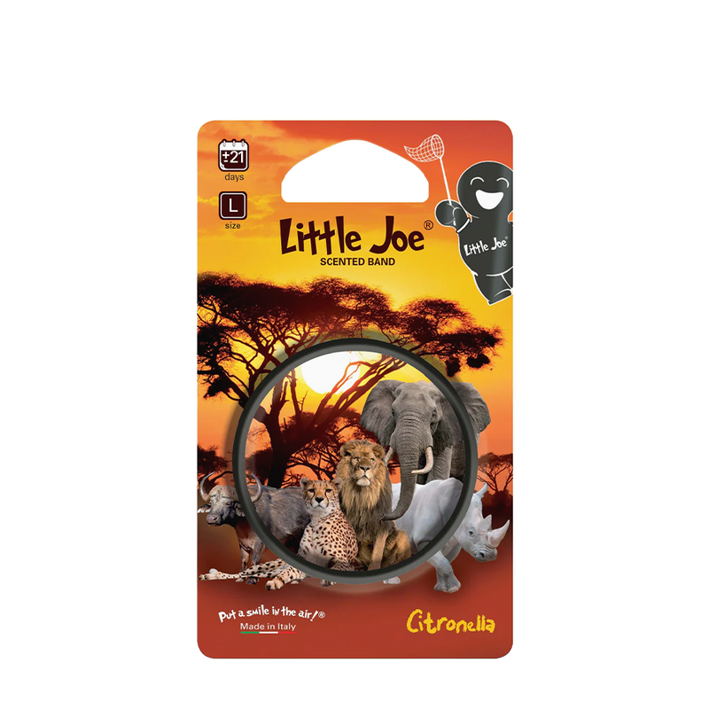 Afbeelding laden in galerijviewer, Little joe scented band citronella large antraciet