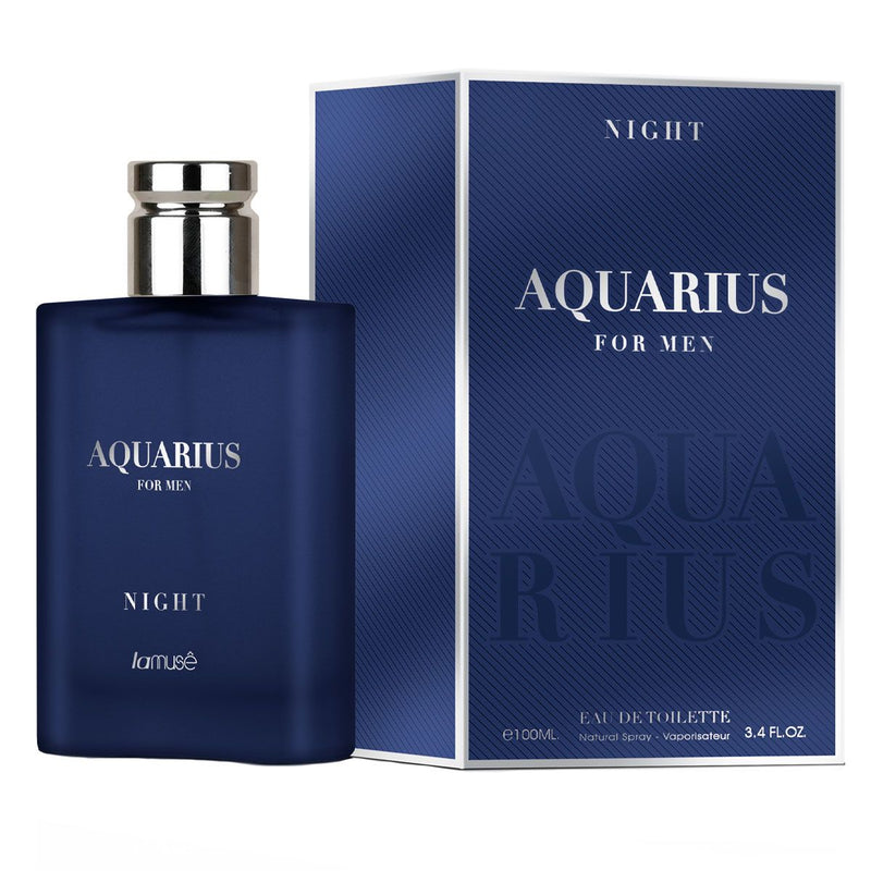 Load image into Gallery viewer, Lamusê lamuse by lattafa eau de toilette spray heren aquarius night 100ml