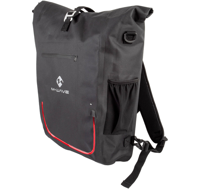 Afbeelding laden in galerijviewer, M-wave downtown ridepack evident 2in1 backpack bag