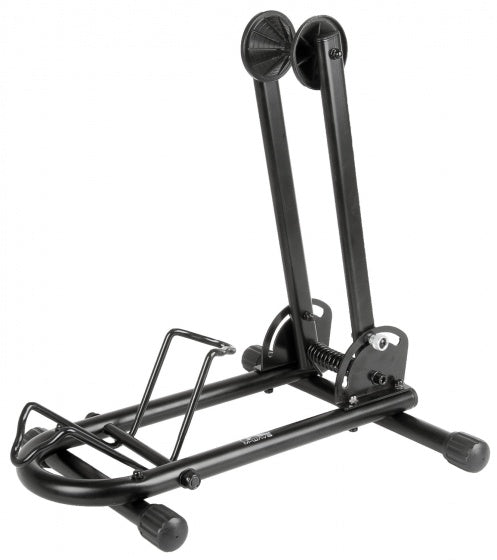 Load image into Gallery viewer, M-Wave Fietsstandaard 20-29 inch opvouwbaar zwart