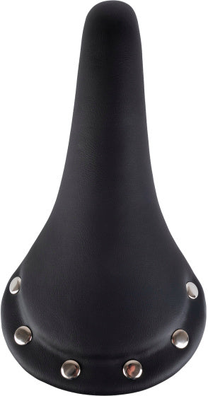 Load image into Gallery viewer, M-Wave Rivet race zadel unisex imitatie leer zwart