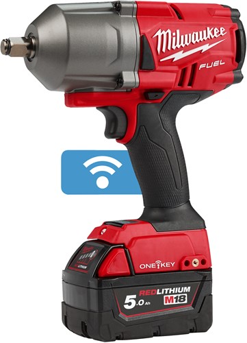 Load image into Gallery viewer, Milwaukee m18 onefhiw12-502x 1 2 fuel accu slagmoersleutel (2x 5.0ah accu) - 4933459727