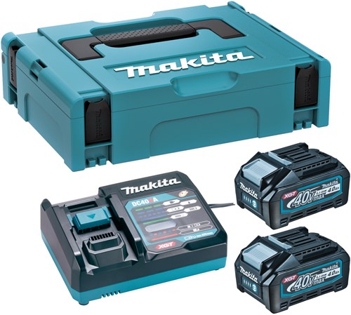 Load image into Gallery viewer, Makita accu starterset xgt dc40ra 2xbl4040 - 191j97-1