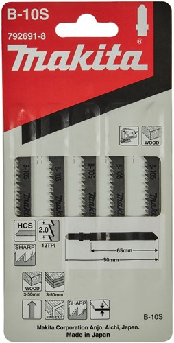 Load image into Gallery viewer, Makita accessoires decoupeerzaagblad b10s | 5 stuks - 792691-8