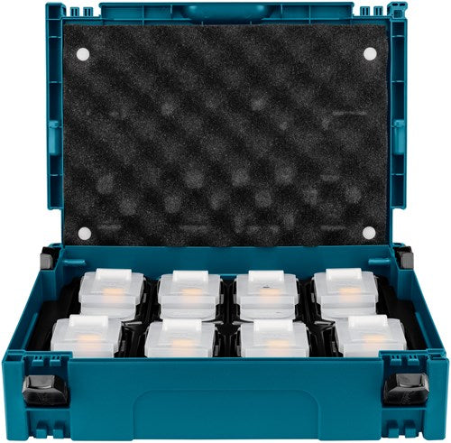 Afbeelding laden in galerijviewer, Makita accessoires 839742-7 | mbox inlay | voor 8x 18 v accu's | excl. accu's. - 839742-7