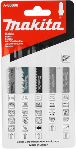 Afbeelding laden in galerijviewer, Makita accessoires mkt decoupeerzaagblad assorti