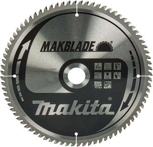 Load image into Gallery viewer, Makita accessoires afkortzaagblad | hout | 260x30x2,3 80t 5g - b-32845