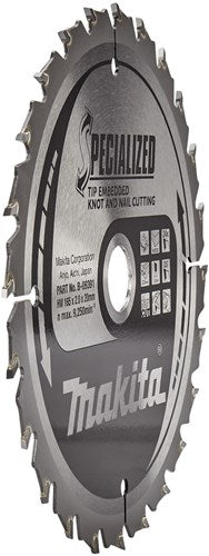 Afbeelding laden in galerijviewer, Makita accessoires b-33093 cirkelzaagblad hout (noest spijker) | specialized | 165x20x2,0 | 24t | 23g -b-33093