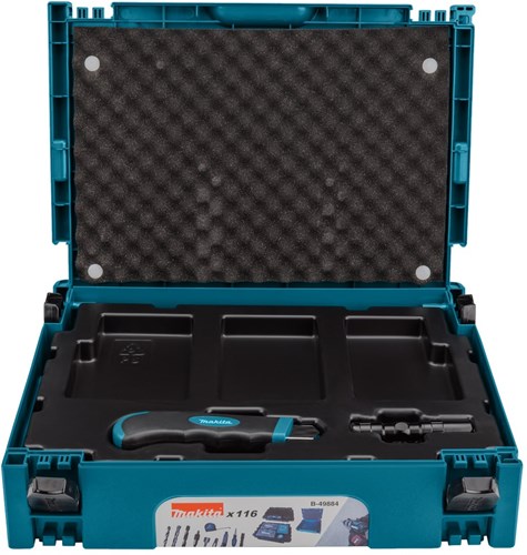Load image into Gallery viewer, Makita accessoires b-49884 boor- schroefbitset | 116-delig | in mbox1 - b-49884
