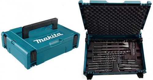 Load image into Gallery viewer, Makita accessoires b-52059 17 delige sds-plus boor beitel set in mbox 1 - b-52059