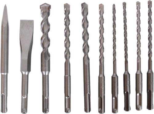 Afbeelding laden in galerijviewer, Makita accessoires boor- beitelset 10-delig - d-46361 d-46361