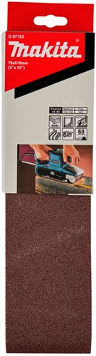 Load image into Gallery viewer, Makita accessoires d-67153 | schuurband | red k60 76x610 | 3 stuks - d-67153