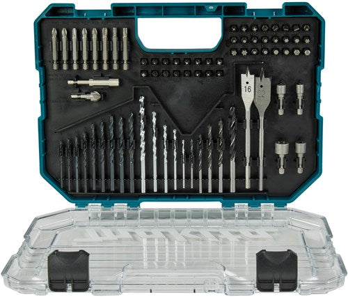 Load image into Gallery viewer, Makita accessoires e-15126 boor- schroefbitset | 75-delig | in kunststof koffer e-15126