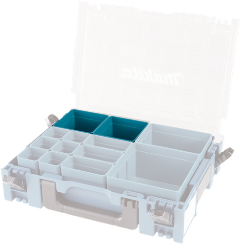 Load image into Gallery viewer, Makita accessoires inzetbak 100x100mm mbox organizer - 191x95-9 - 191x95-9