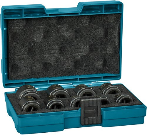 Afbeelding laden in galerijviewer, Makita accessoires krachtdoppenset 9-delig impact black, 1 2 vk - e-16564