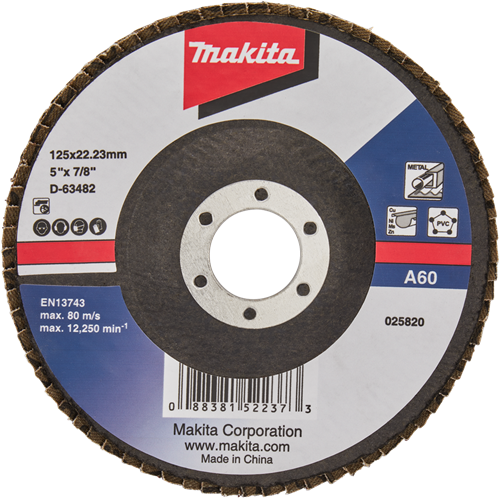 Load image into Gallery viewer, Makita accessoires lamellenschuurschijf 125mm a60 - d-63482 - d-63482