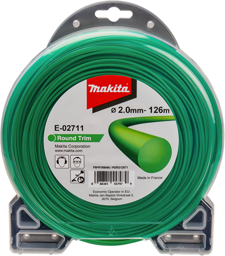 Afbeelding laden in galerijviewer, Makita accessoires maaidraad 2,0x126m rond - e-02711 - e-02711