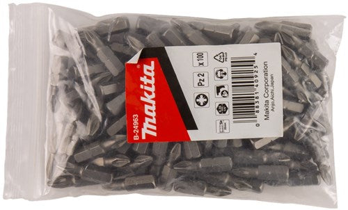 Load image into Gallery viewer, Makita accessoires schroefbit pz2x25mm navul 100s - b-24963 - b-24963
