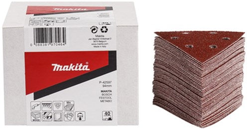 Load image into Gallery viewer, Makita accessoires schuurvel 3-k k180 red v. 50 - p-42656 - p-42656