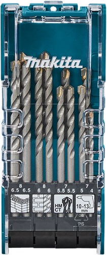 Afbeelding laden in galerijviewer, Makita accessoires steenborenset 12-delig - d-73483 - d-73483