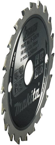 Load image into Gallery viewer, Makita accessoires cirkelzaagblad hout 85x15x1,0 20t 10g - b-16885