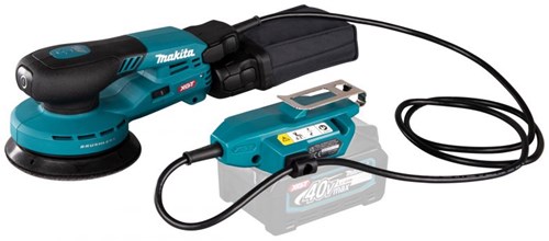 Load image into Gallery viewer, Makita bo001cgz xgt 40 v max 125 mm excenter schuurmachine | 5 mm uitslag | zonder accu's en lader - bo001cgz